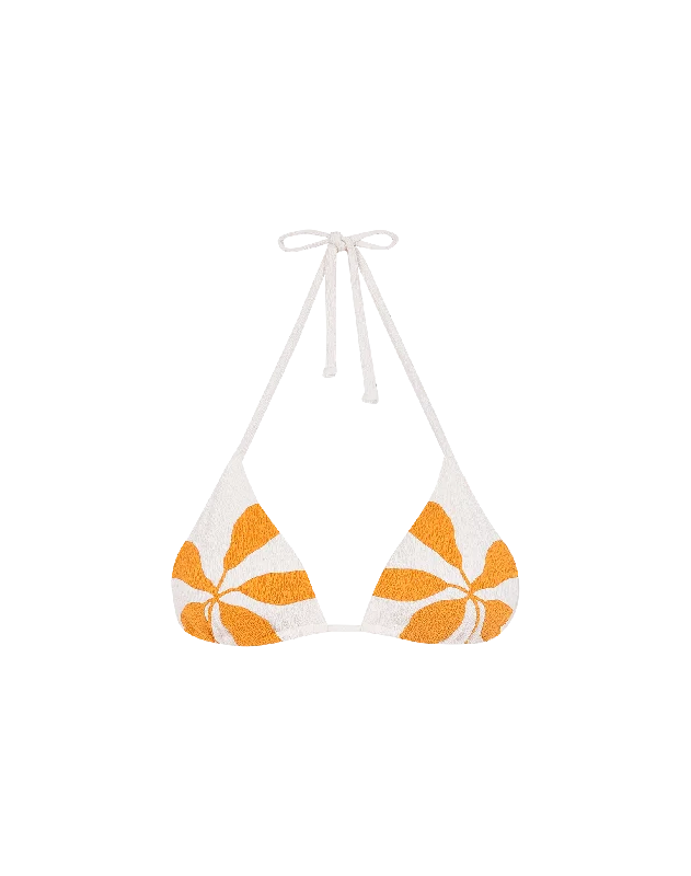 swimwear for casual swimming -Firenze Susan Tri Top - Bossa Sunset