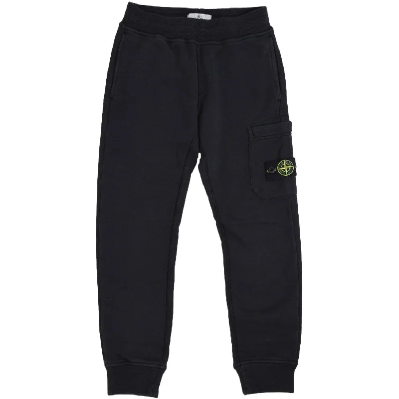 sports pant for long treks -Stone Island Black Fleece Pants