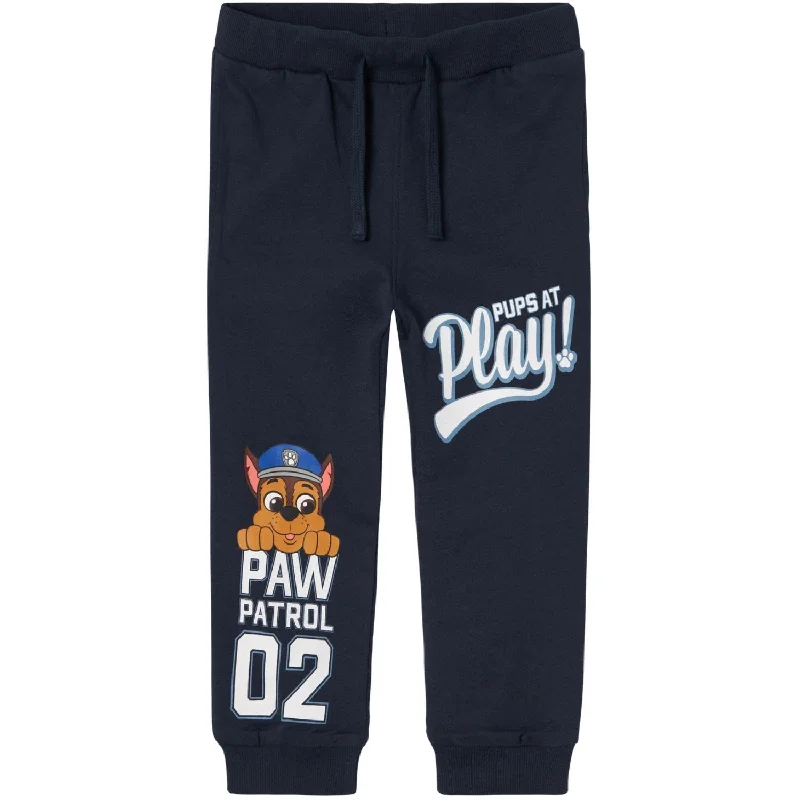 sports pant with modern cut -Name It Dark Sapphire Jokba Paw Patrol Sweatpants