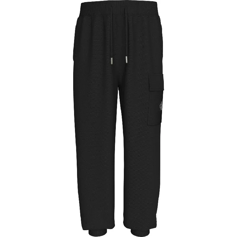 sports pant with high stretch -Calvin Klein Ck Black Badge Relaxed Sweatpants