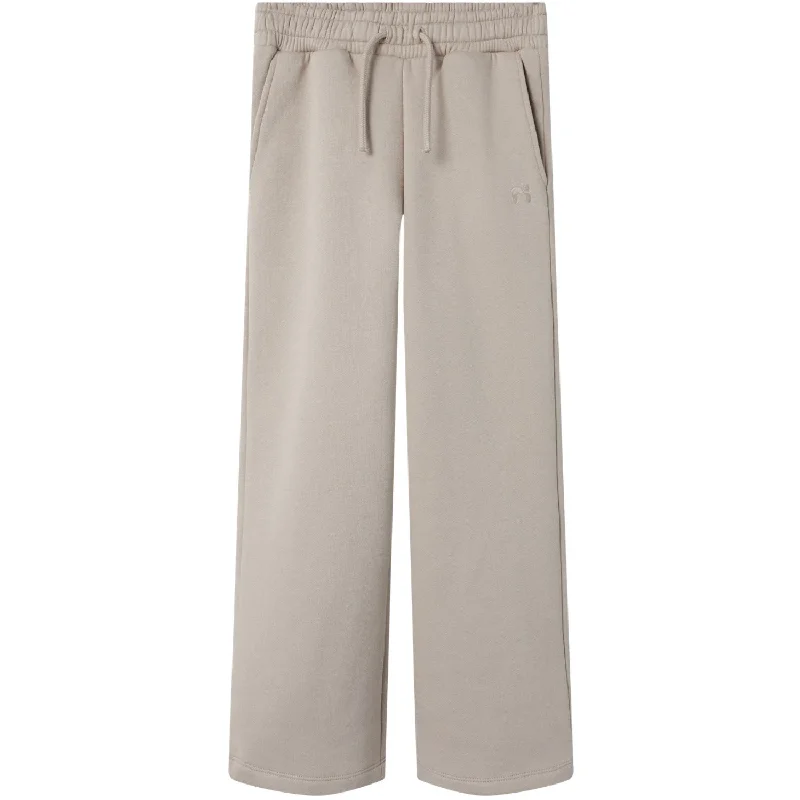 sports pant for cold workouts -Name It Pure Cashmere Parker Straight Sweatpants