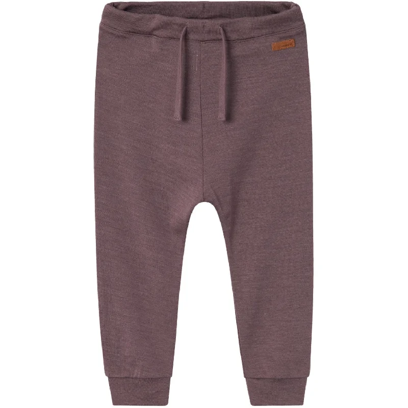 sports pant for dance practice -Name It Sparrow Wesso Wool Sweatpants