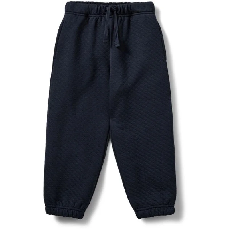 high waist sports pant men -Sofie Schnoor Dark Blue Sweatpants