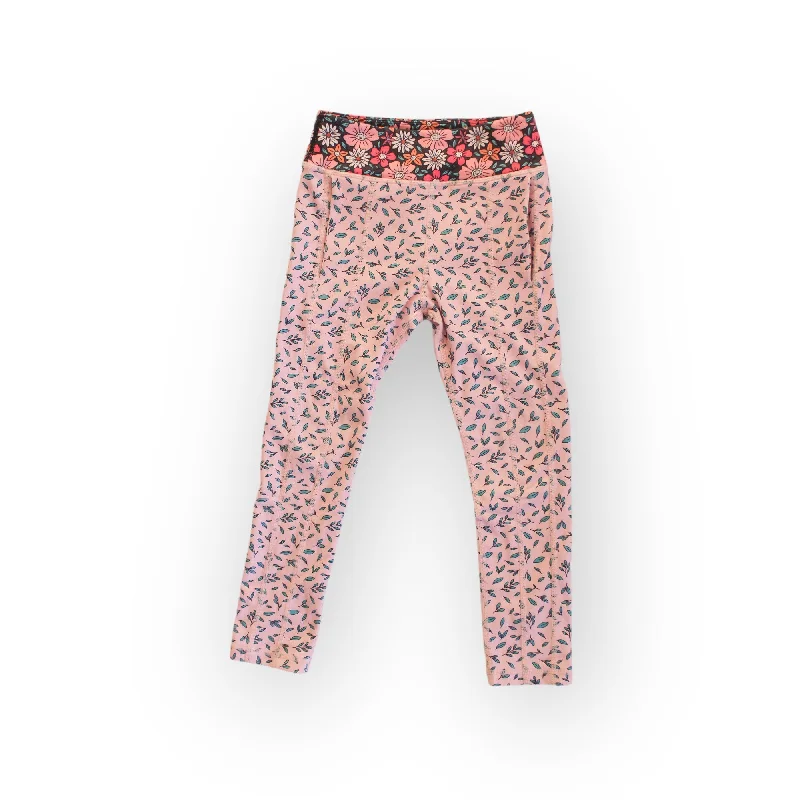 sports legging for dance class -Twilight Blossom Active Leggings