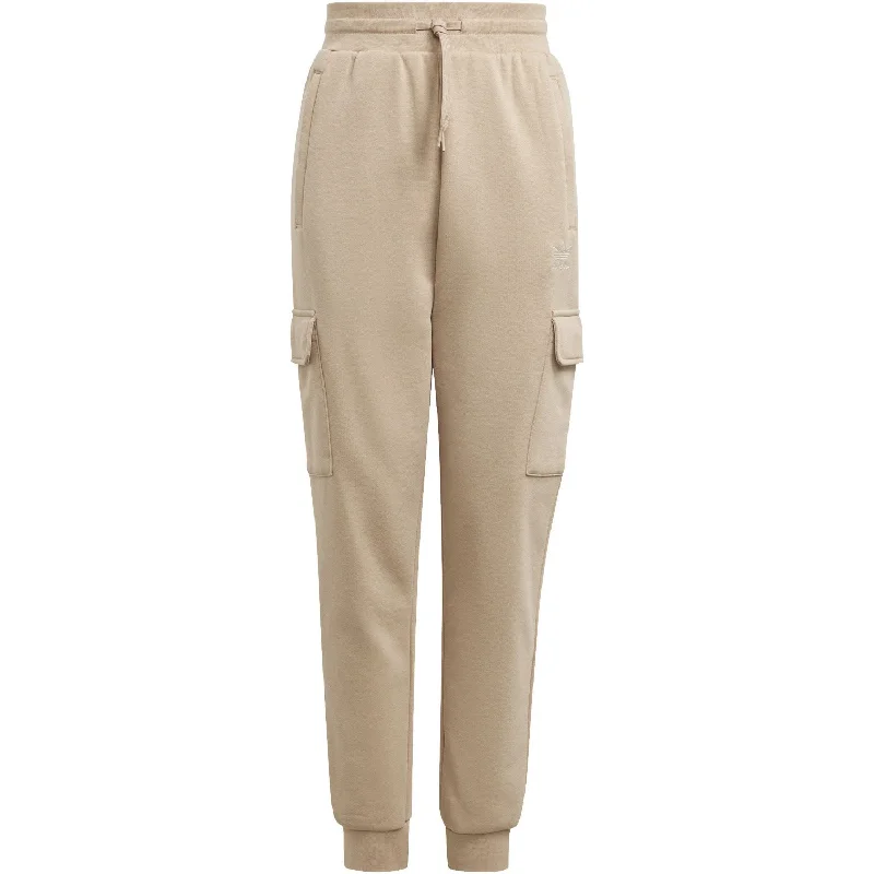 durable sports pant gym -adidas Originals Magic Beige Fleece Cargo Sweatpants