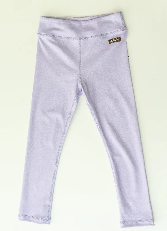 sports legging with side zippers -Inspired Lilac Active Leggings (Runs Small)