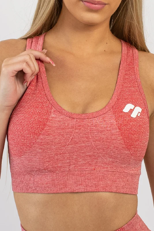 AirFlex Seamless Sports Bra - Red