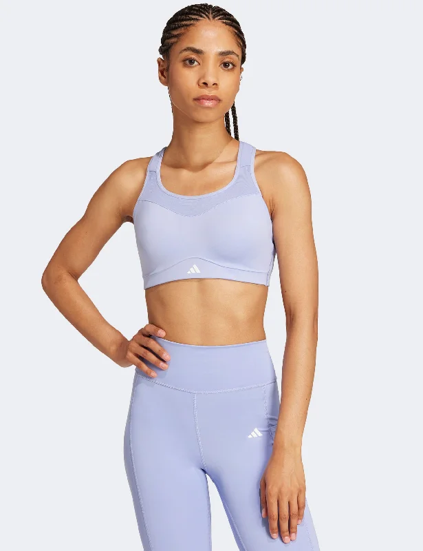 TLRD Impact Training High-Support Bra - Blue Spark