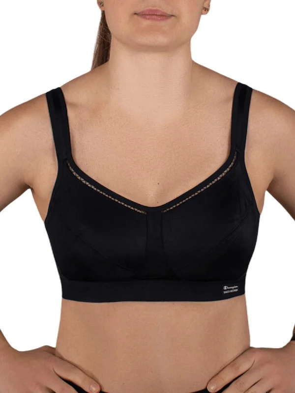 Active Classic Support Sports Bra - Black