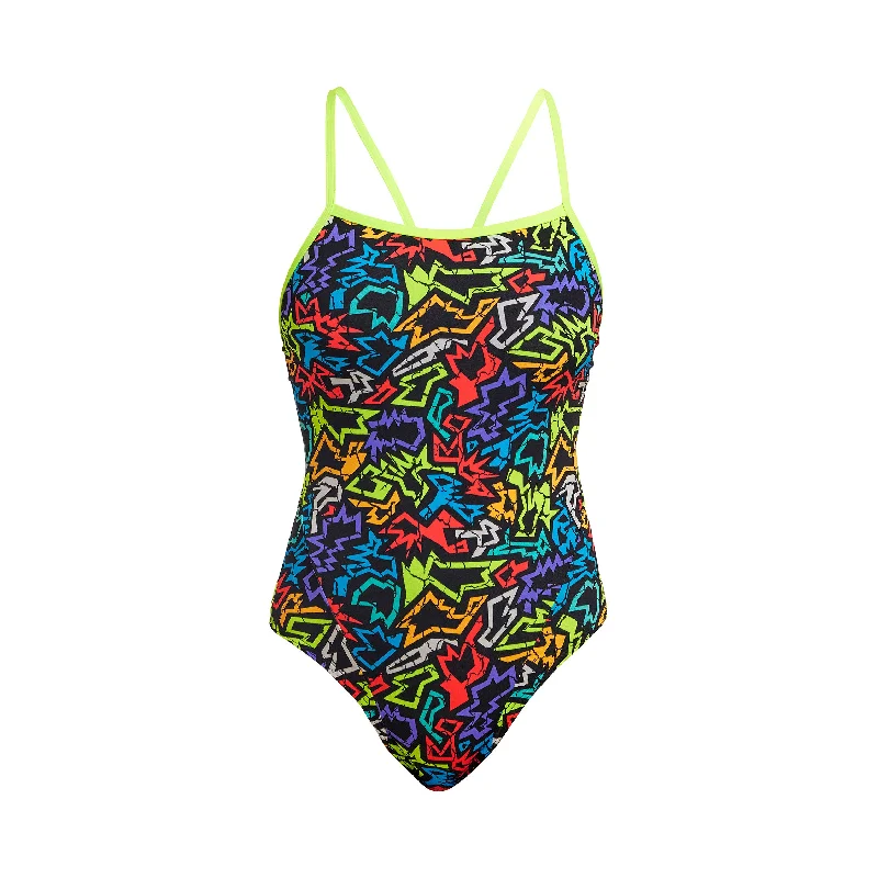 affordable swimwear for teens -Funkita Ladies Funk Me Swim Secure One Piece