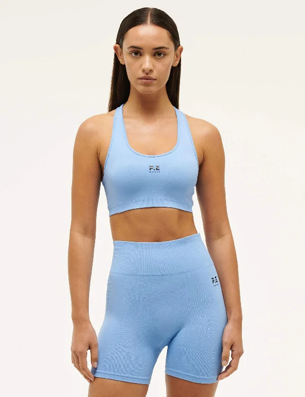 Restore Seamless Sports Bra - Cornflower Blue