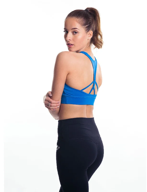 Vitality Sports Bra - Azure Blue