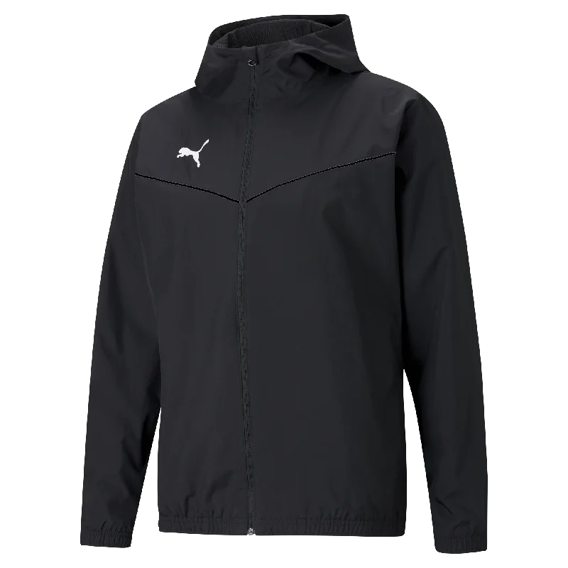 sports jacket for rainy days -Puma Team Rise Training All Weather Jacket