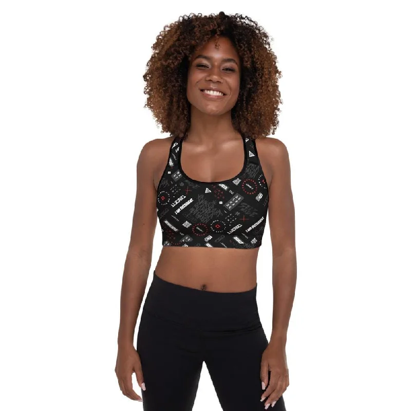 Zypher Sports Bra Black