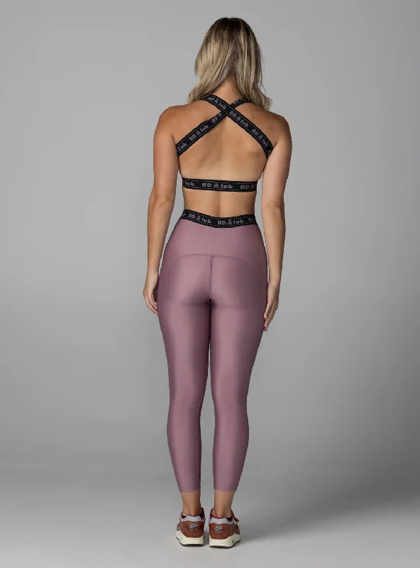 BDlab Cross Back Sports Bra Lilac