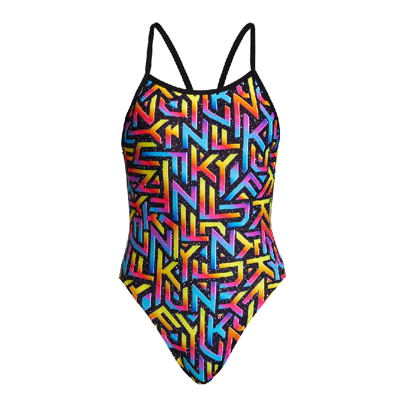 Brand Galaxy | Girls Single Strap One Piece