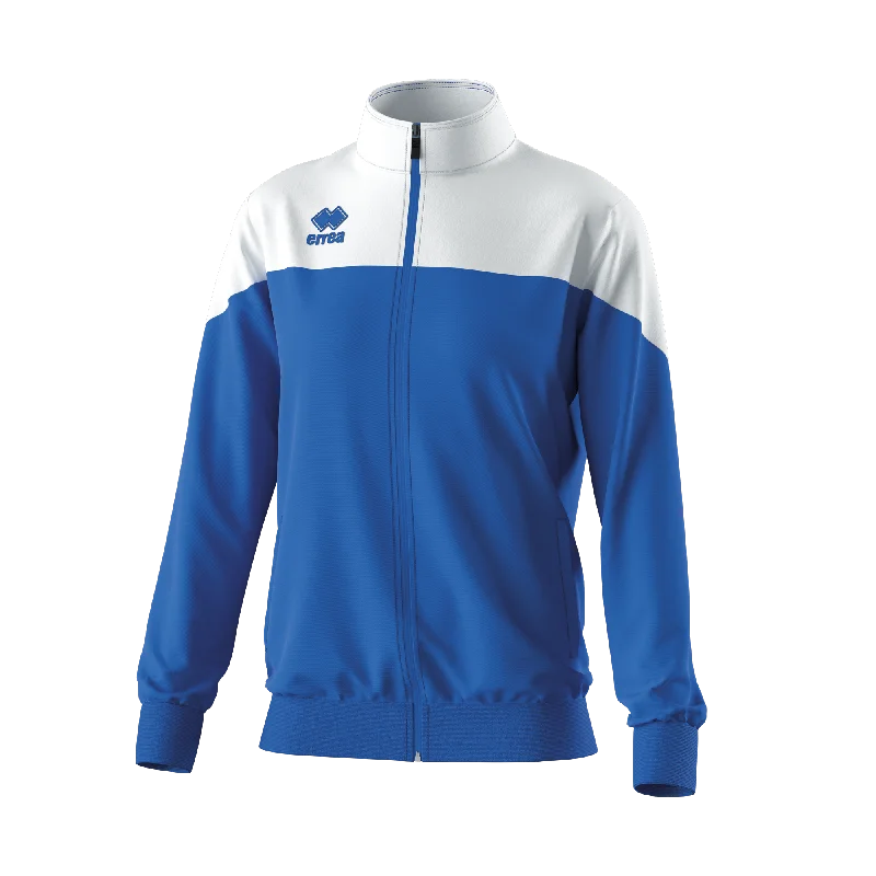 durable sports jacket men -Errea Bea Jacket (Blue/White)