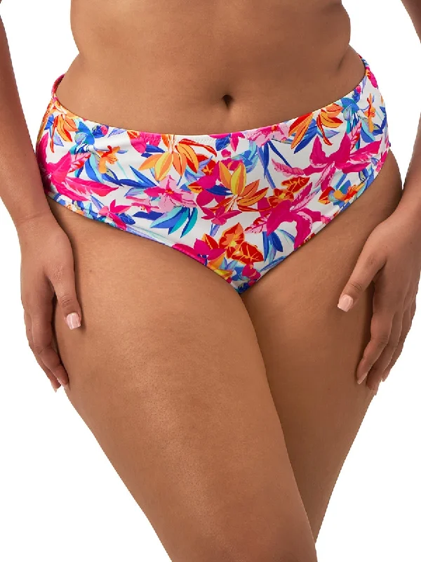 swimwear for swim team -Savaneta Mid Rise Bikini Brief