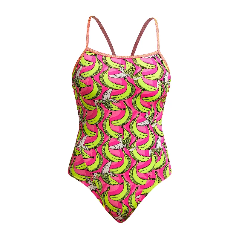 swimwear with adjustable fit -B2 | Ladies Single Strap One Piece