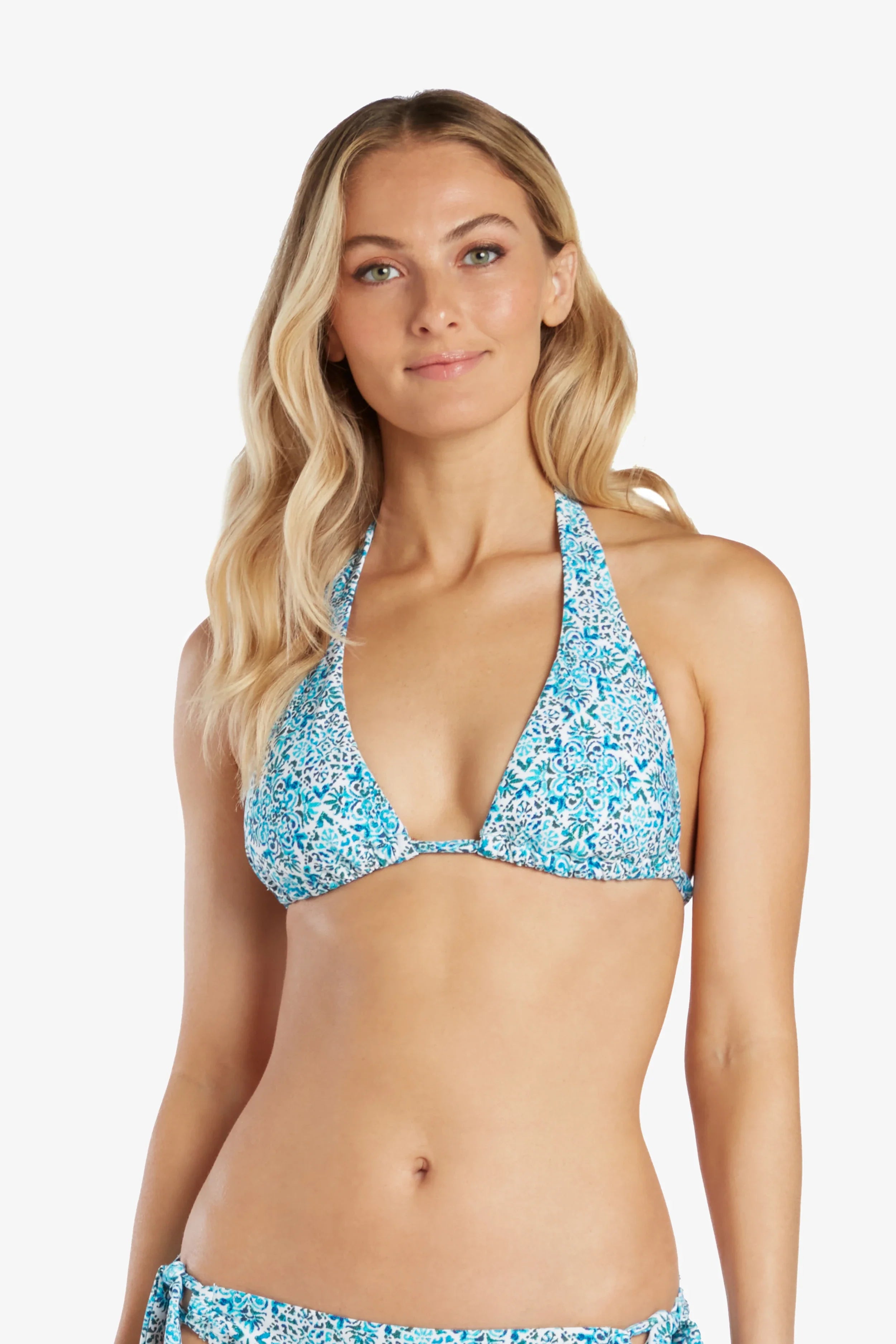 Soft Tie Halter Bra  |  Montrose