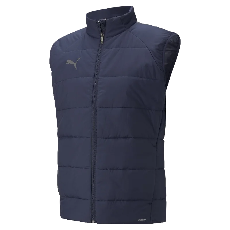 sports jacket with UV protection -Puma teamLIGA Vest Jacket – Peacoat