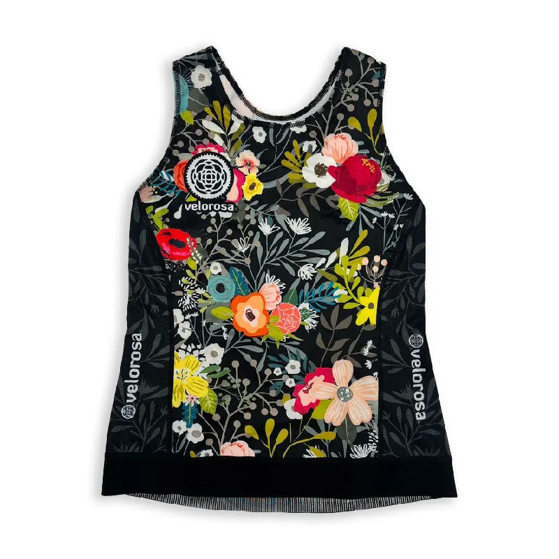 sports jacket for indoor cycling -Night Garden Tank