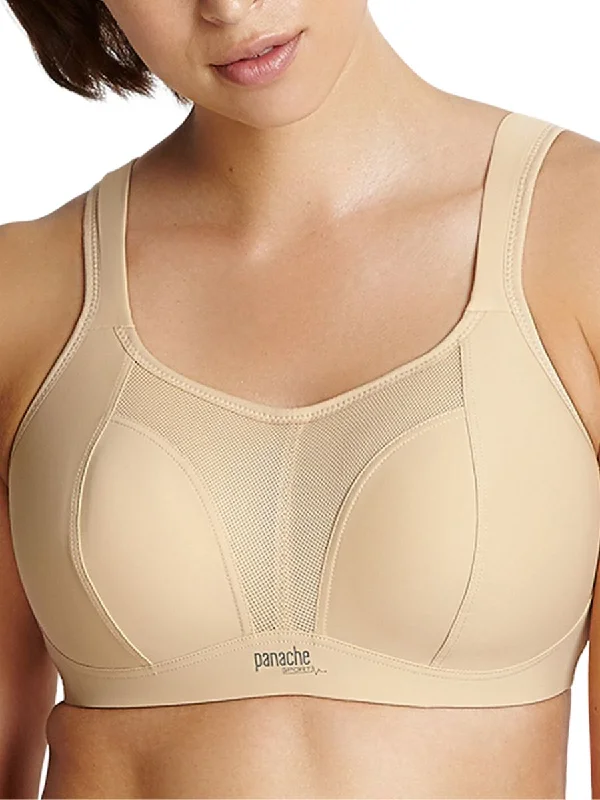 Non Wired Sports Bra - Latte