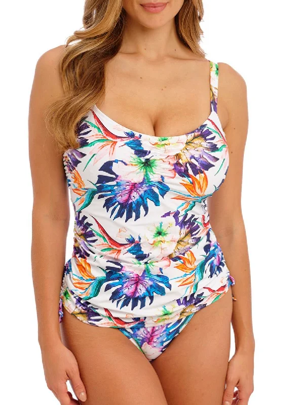 sports jacket with modern style -Paradiso Adjustable Side Tankini Top - Multi