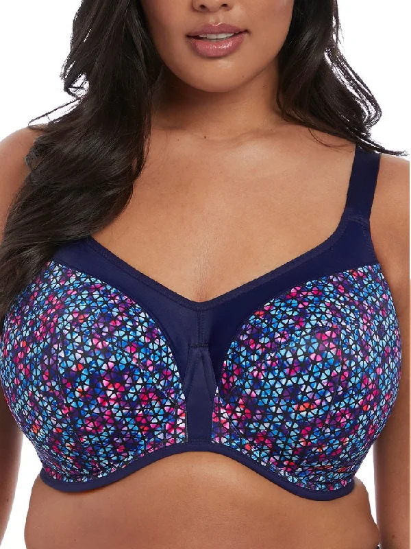 Energise Sports Bra - Navy Geo