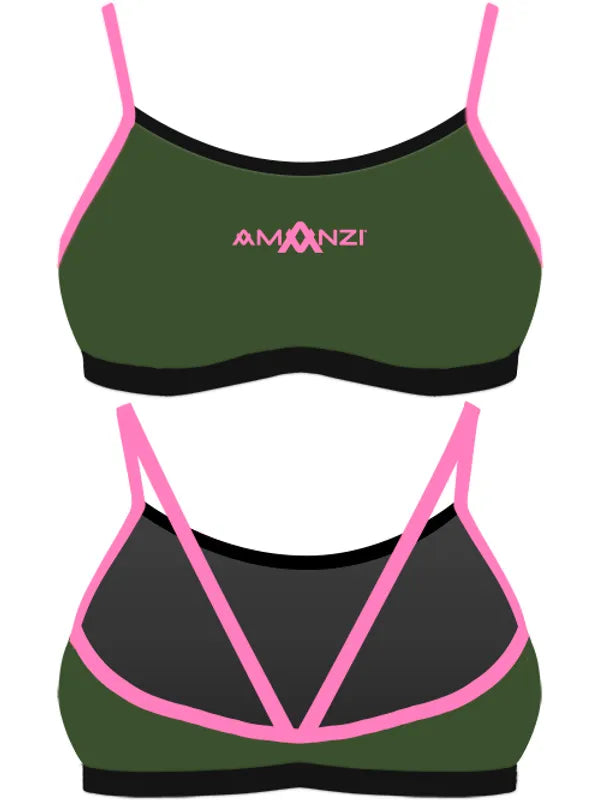 swimwear with long torso -AMANZI Bikini Tops