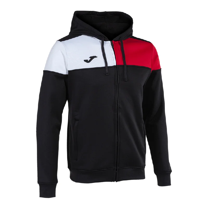 trendy sports jacket men -Joma Crew V Hooded Jacket