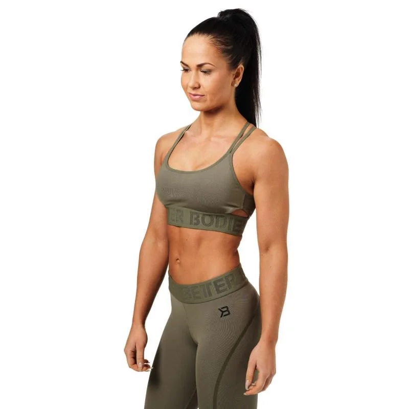 Better Bodies Astoria Sports Bra - Wash Green