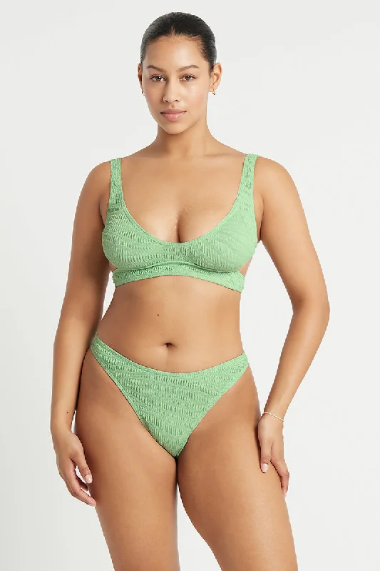 durable swimwear for women -Mint Tiger Nino & Christy Set