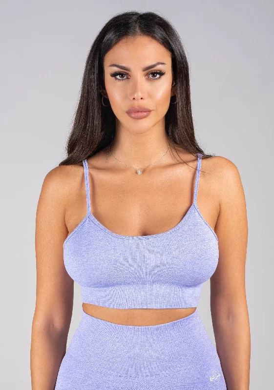 Babygirl Seamless Sports Bra - Purple