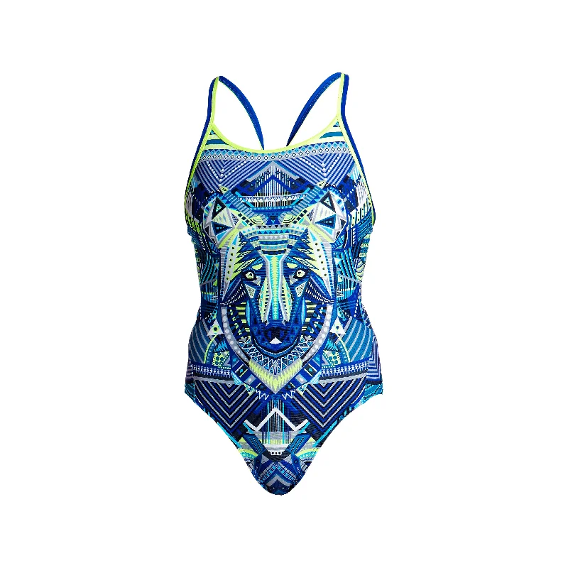 trendy swimwear bikini bottom -SEA WOLF | LADIES DIAMOND BACK ONE PIECE