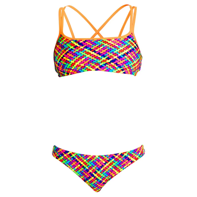 women’s swimwear sporty -BASKET CASE | LADIES CRISS CROSS TOP