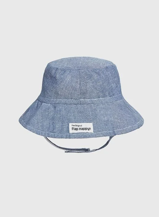 Flap Happy Crusher Hat in Chambray