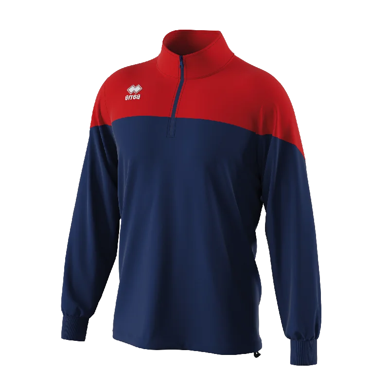 sports jacket for casual sports -Errea Blake Jacket (Navy/Red)