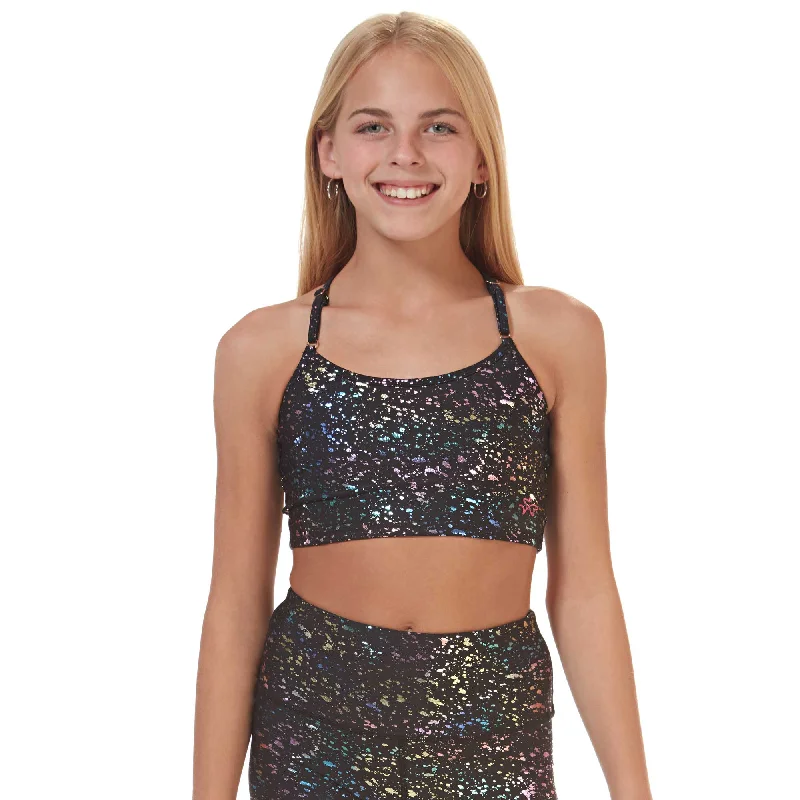 Sports Top with Cool Lining -high performance swimwear kids -Headliner Crop Top